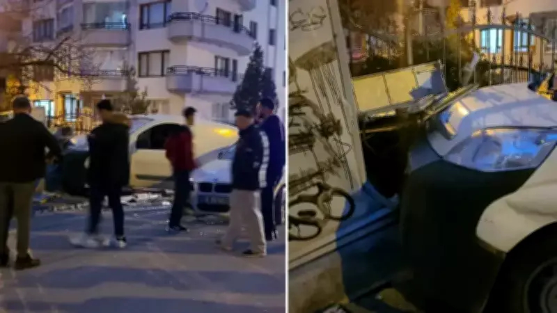 Mamak'ta Kafa Kafaya Çarpışma: Bir Kişi Yaralandı