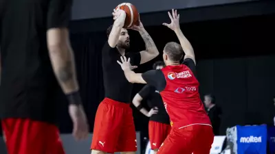 A Milli Erkek Basketbol Takımı Sırbistan Maçına Hazır: İstanbul'daki Son Antrenman Tamamlandı