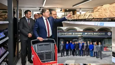 Adalet Bakanı Tunç, İşyurtları Mağazasında Vatandaşlarla Alışveriş Yaptı
