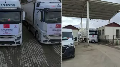 AFAD Suriyeli Ailelere Yardım Kolileri Gönderdi, Erdoğan'dan Mektup