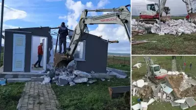 Çanakkale'de Kaçak Yapı Operasyonu: Ocak Ayında 10 İllegal Yapı Yıkıldı