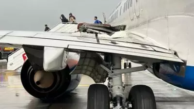 Antalya Havalimanı'nda Uçak Kazası: Tekerlek Yerinden Çıktı, Yolcular Tahliye Edildi