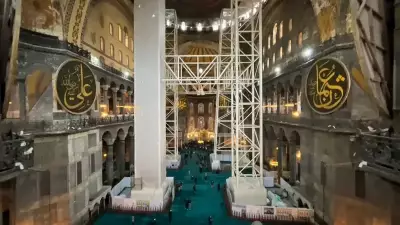 Ayasofya Restorasyonunda Kritik Aşama Tamamlandı: Ramazan'a Hazır