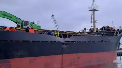 Bartın Limanı'nda Gemi Çarpışması: İki Gemi Hasar Aldı