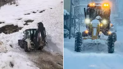 Beytüşşebap'ta Yoğun Kar Nedeniyle Eğitime 1 Gün Ara Verildi