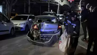 Bolu'da Şans Eseri Yaralanma Olmayan Ciddi Trafik Kazası Meydana Geldi