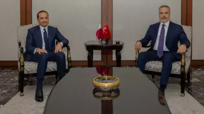 Dışişleri Bakanı Hakan Fidan, Katar Başbakanı ile Ankara'da Görüştü