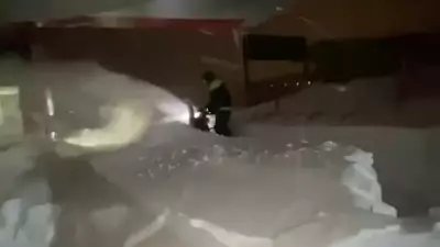 Erciyes'te Kar Kalınlığı 3 Metreyi Buldu, Tipi Etkili Oluyor