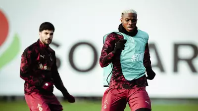 Galatasaray Juventus Hazırlıklarını Sürdürüyor: Osimhen Takımla Çalıştı