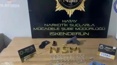 Hatay'da Uyuşturucu Operasyonu: 3 Gözaltı, 2 Tutuklama