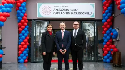 Hatay'ın İlk Özel Eğitim Meslek Okulu Kırıkhan'da Eğitime Başladı