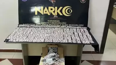 Karaman'da Uyuşturucu Operasyonu: Kaçan Araç Kaza Yaptı, 5 Şüpheli Tutuklandı