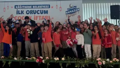 Kağıthane'de Minikler Ramazan'ın İlk Orucunu Tekne Orucuyla Açtı