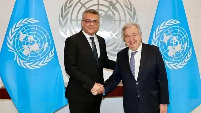 KKTC Cumhurbaşkanı Erhürman, BM Genel Sekreteri Guterres ile New York'ta Görüştü