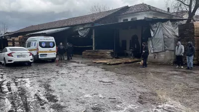 Kütahya'da Tomruk Biçme Makinesine Düşen İşçi Hayatını Kaybetti
