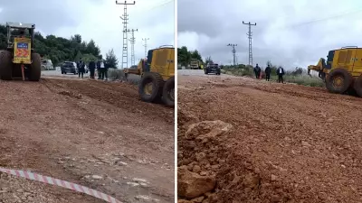 Kumluca'da Heyelan Nedeniyle Kapanan Adrasan-Belen Yolu Trafiğe Açıldı