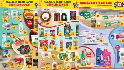 ŞOK Aktüel Kataloğu 24 Şubat'a Kadar Raflarda: Ramazan İçin Fırsatlar