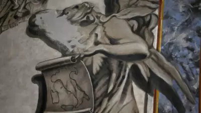 Roma'daki Tarihi Bazilikada Meloni'yi Andıran Melek Freski Kaldırıldı