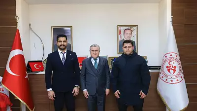 Taha Akgül ve Rıza Kayaalp, Gençlik ve Spor Bakanı Bak'ı Ziyaret Etti