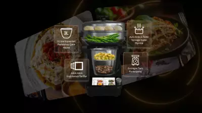 Türkiye Gıda Hazırlama Sektörü 15 Milyar TL'ye Ulaştı, Arçelik Yeni Akıllı Robotunu Tanıttı