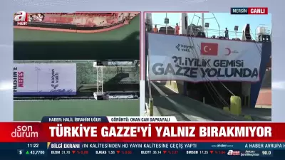 Türkiye'den Gazze'ye Ramazan Yardımı: İyilik Gemisi Bugün Yola Çıkıyor