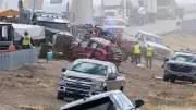 ABD'de Kum Fırtınası Faciası: 30'dan Fazla Araç Birbirine Girdi, 4 Ölü