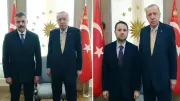 Cumhurbaşkanı Erdoğan, Akin Gürlek ve Mustafa Çiftçi'yi Kabul Etti