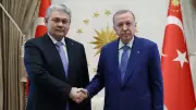 Cumhurbaşkanı Erdoğan, Kazakistan Dışişleri Bakanı Kösirbayev ile Görüştü