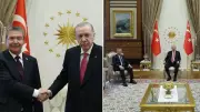 Cumhurbaşkanı Erdoğan, KKTC Başbakanı Üstel'i Kabul Etti