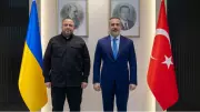 Dışişleri Bakanı Hakan Fidan, Ukraynalı Mevkidaşı Rüstem Umerov ile Görüştü