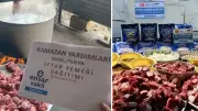 Ensar Vakfı ve Deniz Feneri Derneği Gazze'de Günlük 1500 Kişilik İftar Organizasyonu Düzenliyor