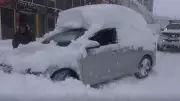 Erzurum Tarihinin En Yoğun İkinci Kar Yağışına Gömüldü: 60 Santimetre