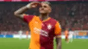 Galatasaray'da Mauro Icardi, Gheorghe Hagi'nin Rekorunu Egale Etti