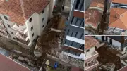 Gölbaşı'nda İstinat Duvarı Çöktü: 81 Kişi Tahliye Edildi