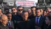 Hatay'da CHP Lideri Özgür Özel'e Sert Protesto: 'Depremde Neredeydiniz?'