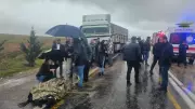 Mardin'de Otomobil ile TIR Çarpıştı: 1 Ölü, 7 Yaralı