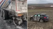 Çorum Alaca'da TIR ile Otomobil Çarpıştı: 4 Kişi Yaralandı