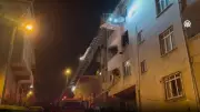 Sancaktepe'de Apartman Dairesinde Çıkan Yangın Kontrol Altına Alındı, Bir Kişi Ağır Yaralı