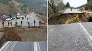 Selçuk-Aydın Karayolu'nda Çöken Yol Onarıldı, Trafik Açıldı