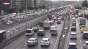 İstanbul'da İftar Öncesi Trafik Yoğunluğu Yüzde 81'e Ulaştı