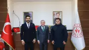 Taha Akgül ve Rıza Kayaalp, Gençlik ve Spor Bakanı Bak'ı Ziyaret Etti