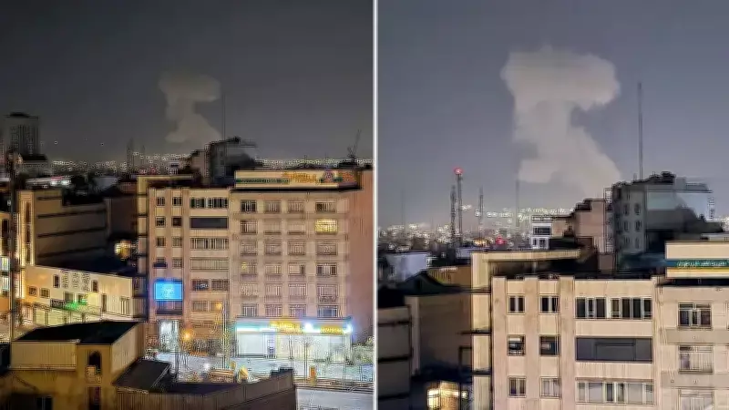 ABD ve İsrail İran'ı Bombalıyor: Tahran'da Peş Peşe Patlamalar