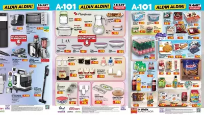 A101 Mart Ayı İlk Aktüel Ürünleri Yarın Satışta: Fırın, Sebil ve Daha Fazlası