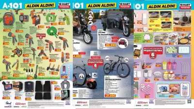 A101'den 19 Mart 2026 İndirim Fırsatları: Teknolojiden Mutfağa Yüzlerce Üründe Büyük İndirimler