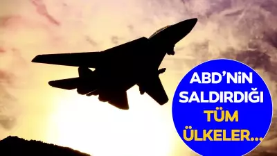 ABD'nin Tarih Boyunca Saldırdığı Ülkeler: İkinci Dünya Savaşı'ndan Günümüze