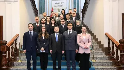 Adalet Bakanı Gürlek, Yargı Muhabirleriyle Bayramlaşma Programında Buluştu