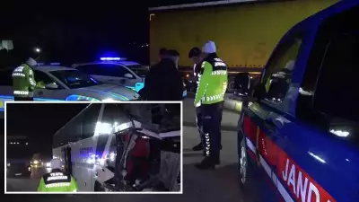 Ankara-Samsun Karayolu'nda Otobüs ile Tır Çarpıştı: 11 Yaralı