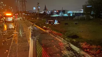 Ankara'da Feci Trafik Kazası: Otomobil Takla Attı, Sürücü Hayatını Kaybetti