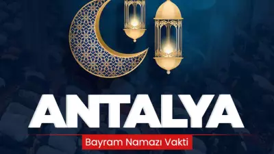 Antalya'da 2026 Ramazan Bayramı Namaz Saati Diyanet Tarafından Açıklandı