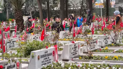 Arefe Gününde Yürek Burkan Ziyaret: Şehitler ve Yakınlar Dualarla Anıldı